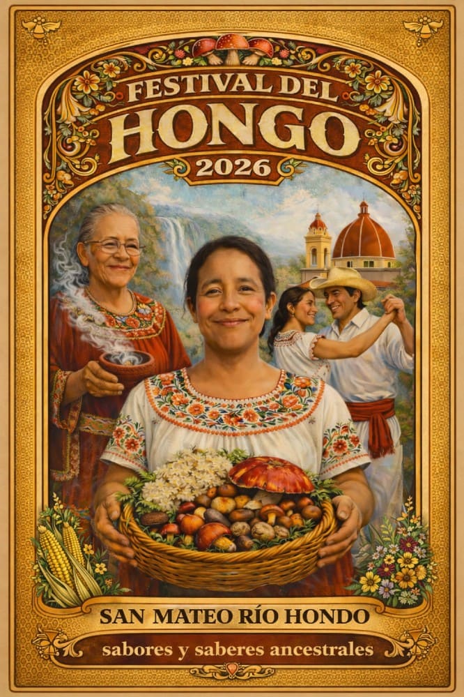 festival del hongo san mateo rio hondo 2026